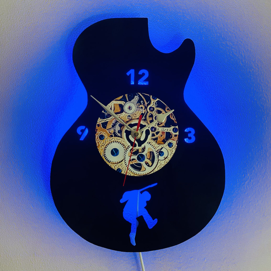 Guitar clock, Add Your Own Picture!