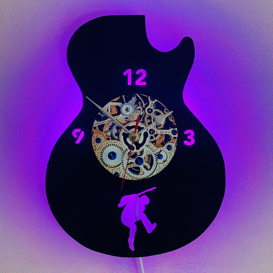 Guitar clock, Add Your Own Picture!