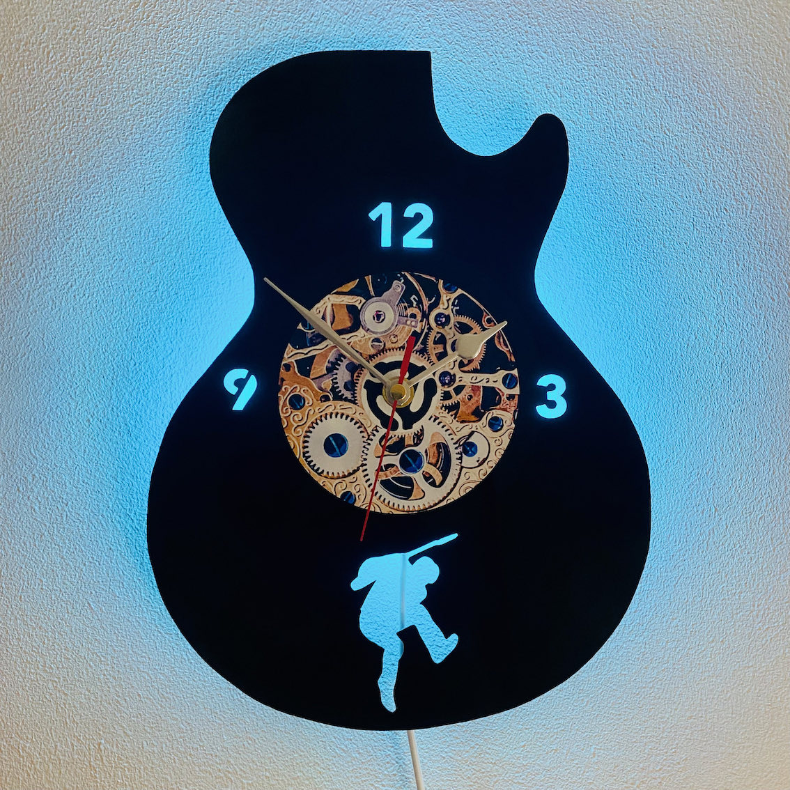 Guitar clock, Add Your Own Picture!