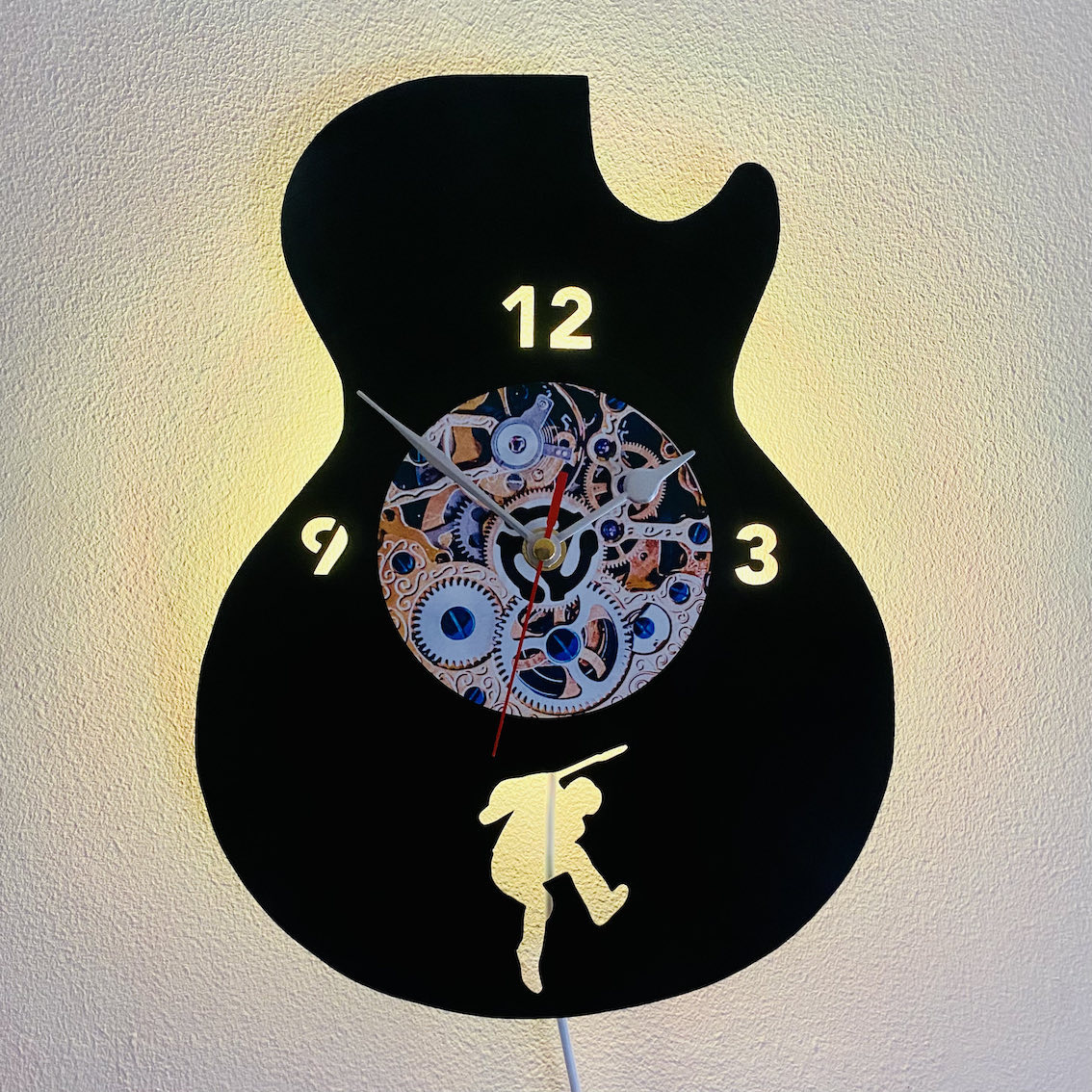 Guitar clock, Add Your Own Picture!