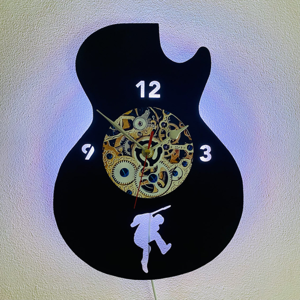 Guitar clock, Add Your Own Picture!