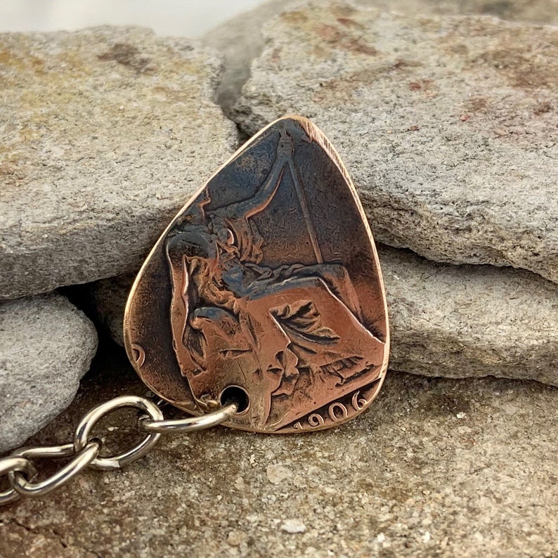 Plectrum Keychain, pendant