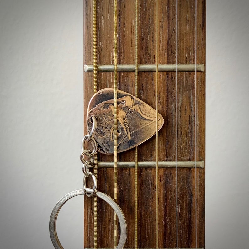 Plectrum Keychain, pendant
