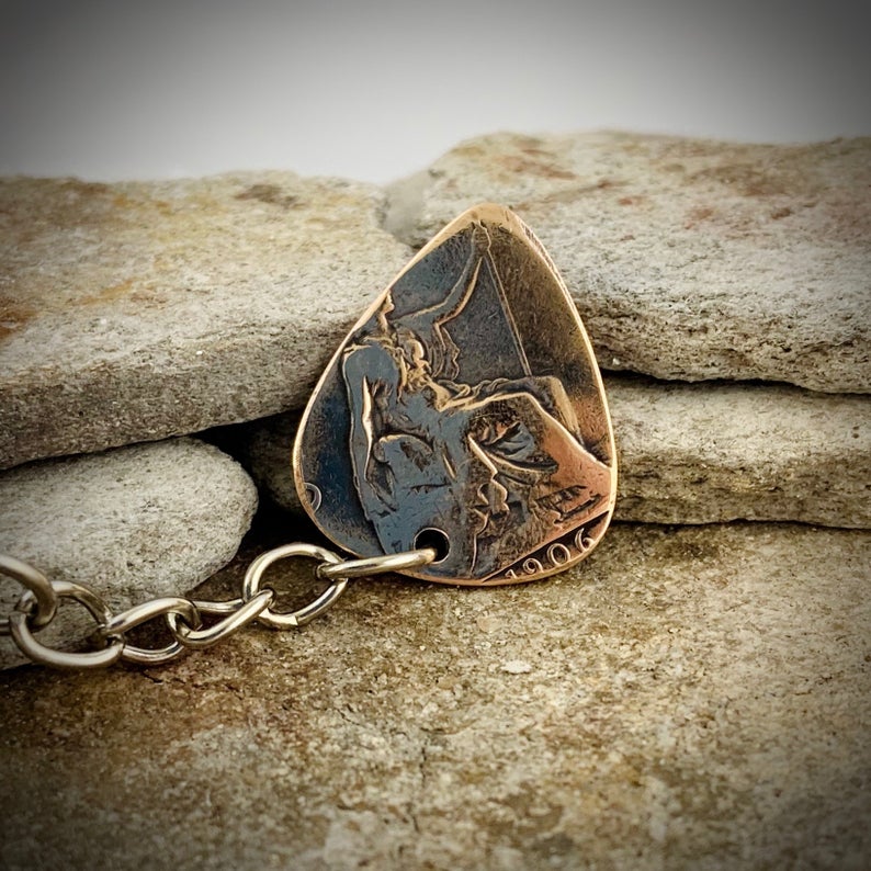 Plectrum Keychain, pendant