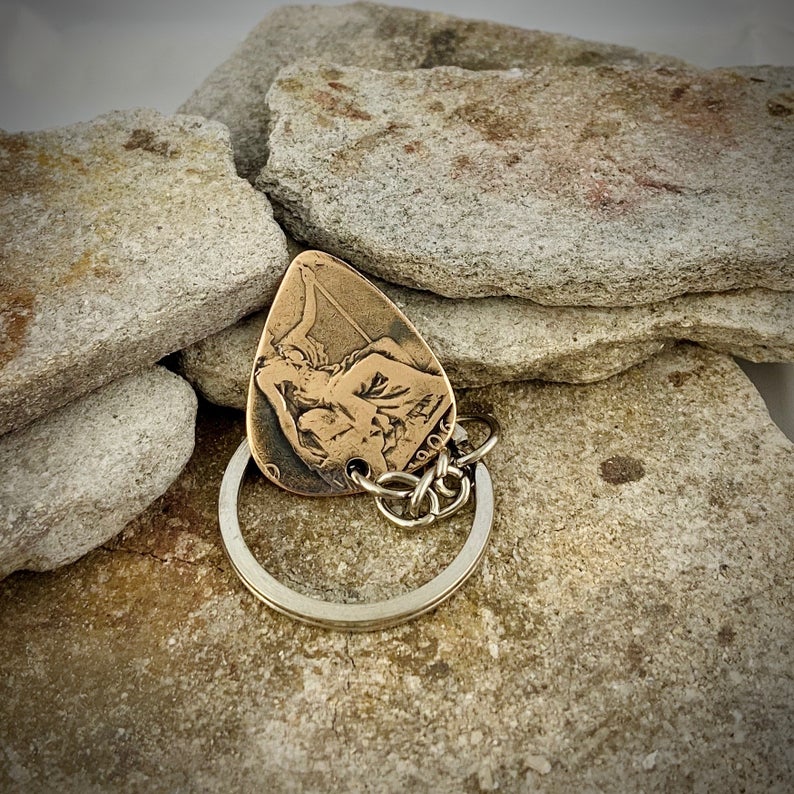 Plectrum Keychain, pendant