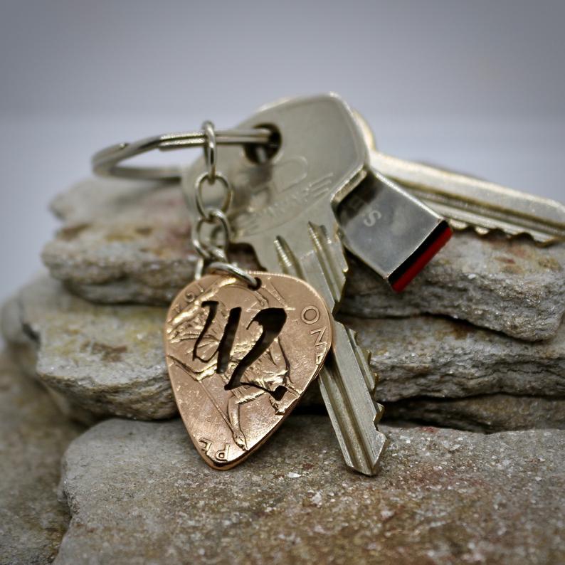 U2 Guitar picks, Coin Necklace, Plectrum Key Chain
